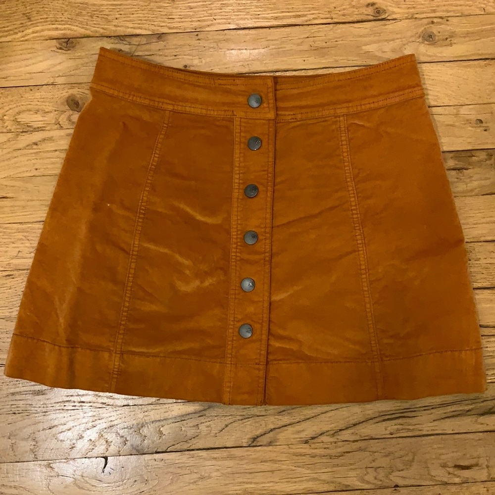 Madewell corduroy skirt